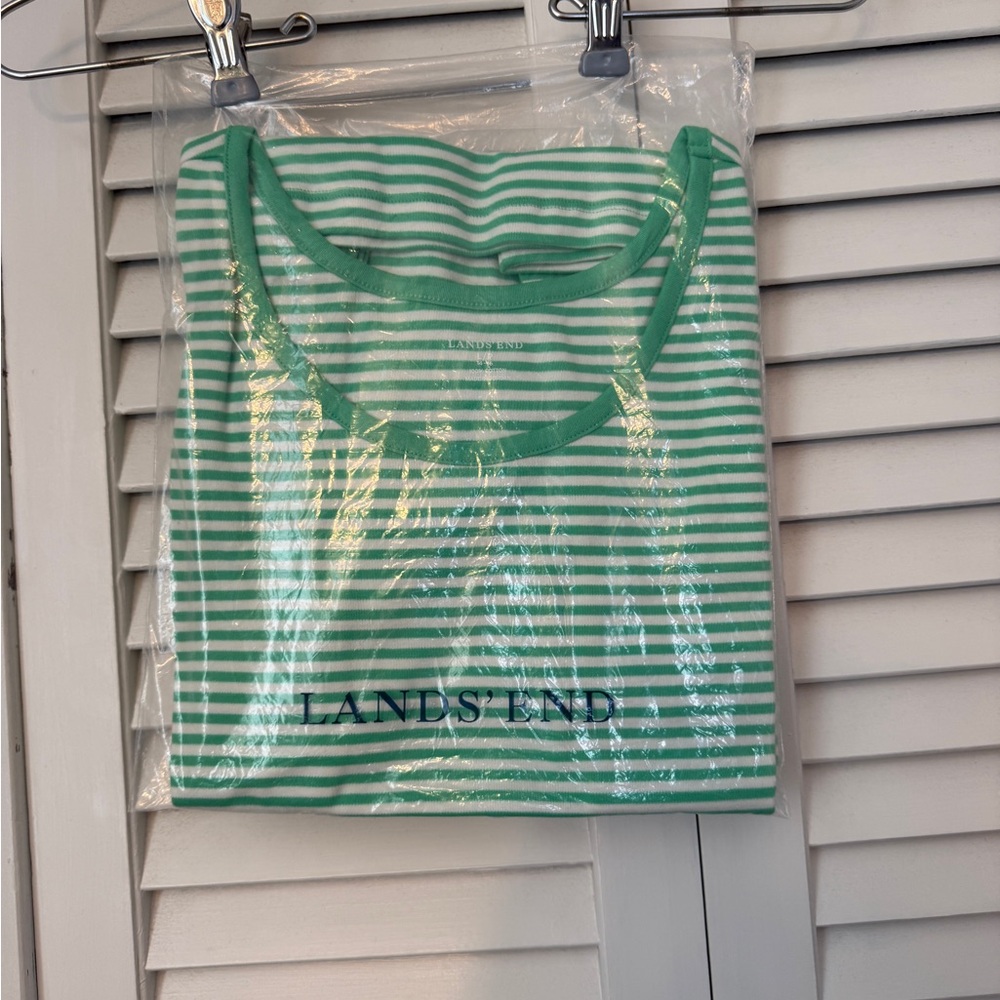 Lands' End Cotton Tank Top